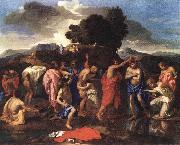 The Sacrament of Baptism af POUSSIN, Nicolas